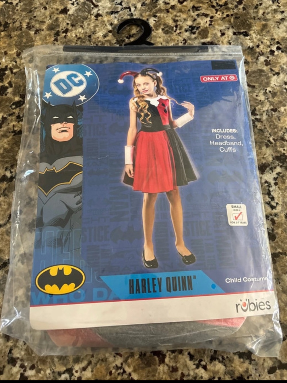 Rubie's Harley Quinn Kids Costume - size 6